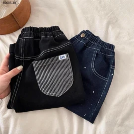 QUẦN JEAN VẢY SƠN PHỐI TÚI KẺ -sỉ 135k