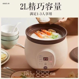 NỒI NẤU CHẬM BEAR THẾ HỆ MỚI - LÕI TỬ SA-sỉ 465k