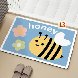 Thảm lau chân hoạ tiết siêu cute-sỉ 45k