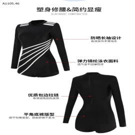 BỘ BƠI LIỀN THÂN TAY DÀI CAO CẤP- sỉ 340k