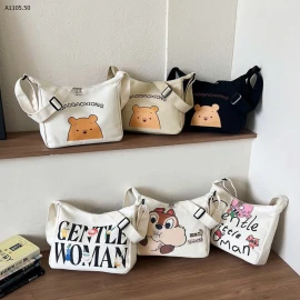 TÚI VẢI ĐEO VAI  - sỉ 80k