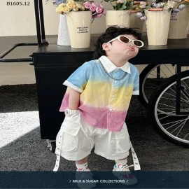 ÁO SƠ MI PHỐI BA MÀU BT-sỉ 170k