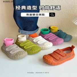 GIÀY LƯỚI THOÁNG KHÍ CHO BÉ-sỉ 22-25 : 129k            26-30 : 139k