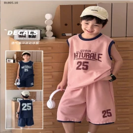 Bộ đồ  bóng rổ trẻ em cao cấp BT - sỉ 209k