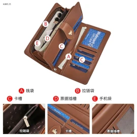 VÍ DÀI MẪU BEST SELLER NHÀ FOXER- sỉ 295k