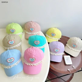 MŨ LƯỠI TRAI PHỐI REN- sỉ 103k