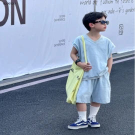 SET ÁO MIX QUẦN BÉ TRAI - sỉ 210k