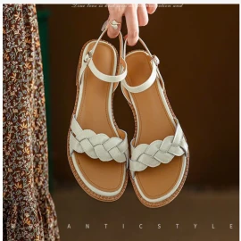 SANDAL ĐẾ THẤP QUAI TẾT-Sỉ 165k