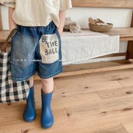 QUẦN SHORT JEAN MÁC TÚI BT  - sỉ 168k