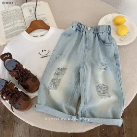 QUẦN SHORT NGỐ RÁCH GỐI -Sỉ 145k