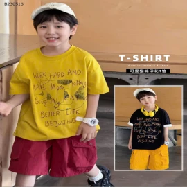 ÁO THUN DÁNG RỘNG CHO BÉ AOAOKIDS-Sỉ 129k