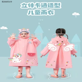  ÁO MƯA LIỀN MŨ  cho bé yêu-Sỉ 130k