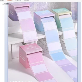   GIẤY GHI CHÚ TIỆN LỢI  - Sỉ 75k/set 4 cuộn mix