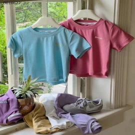 ÁO PHÔNG TRƠN DÁNG NGẮN AMBB   - sỉ sz 90-150: 102k sz 160: 112k sz 170: 121k