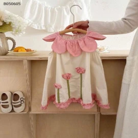 VÁY 3 BÔNG HOA CỔ SEN - sỉ 184k