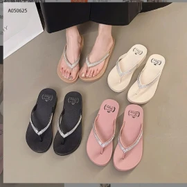 DÉP TÔNG XỎ NGÓN QUAI ĐÍNH ĐÁ NỮ- sỉ 62k