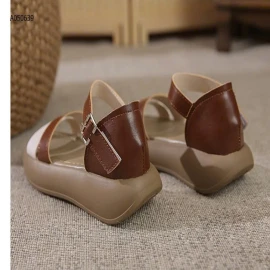 SANDAL ĐẾ SUỒNG QUAI NGANG NỮ   - sỉ 165k