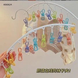 SET 10 MÓC KẸP CẦU VỒNG - sỉ 62k