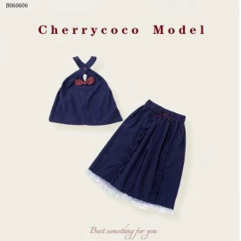 SET CỔ YẾM + QUẦN JEAN SUÔNG BÉ GÁI- sỉ 217k