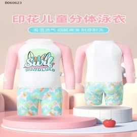 SET BƠI 3 CHI TIẾT KÈM MŨ CHO BÉ HÃNG YLIKE - sỉ 215k