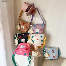  TÚI XÔ ĐEO CHÉO HỌA TIẾT BG-Sỉ 105k