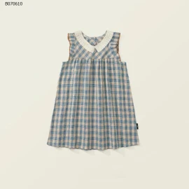 VÁY KẺ PREMIUM ICON CHO BÉ GÁI-Sỉ 107k