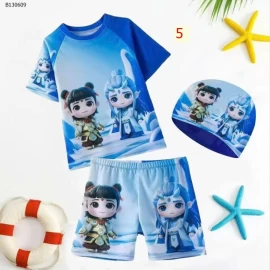 BỘ BƠI KÈM MŨ CHO BÉ TRAI Sỉ 83k