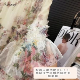 CHÂN VÁY HỌA TIẾT ANNA - sỉ 209k