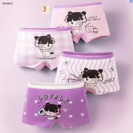 SET 4 QUẦN CHIP CHO BÉ GÁI  - Sỉ 60k/1 set 4chiec 