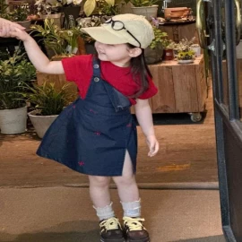 Set áo phông mix yesm jean nơ cho bé -sỉ Áo : 119/   Váy : 194k 