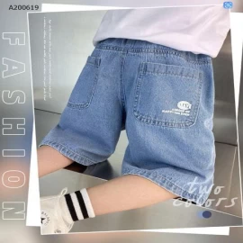 QUẦN SHORT JEAN CHỮ TÚI BT-Sỉ 97K