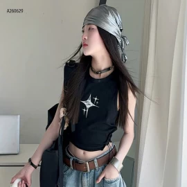 SET ÁO SÁT NÁCH + QUẦN NGỐ RÁCH BÉ GÁI - sỉ 332k/set