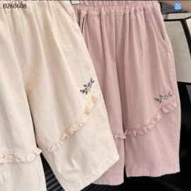 QUẦN THÊU VIỀN REN BG-Sỉ 111K