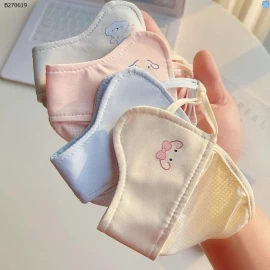 SET 4 KHẨU TRANG THÔNG HƠI CAO CẤP CHO BÉ - sỉ 86k/set 4c mix