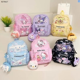 BALO HOẠT HÌNH Sanrio VÀ Kuromi kèm mặt dây- Sỉ 113K