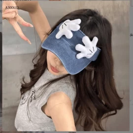 MŨ LƯỠI TRAI NỬA ĐẦU CHO NỮ  - sỉ 59k