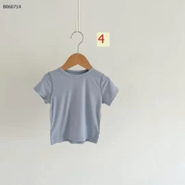 ÁO CỘC TAY TRƠN MÀU CHO BÉ - sỉ 85k