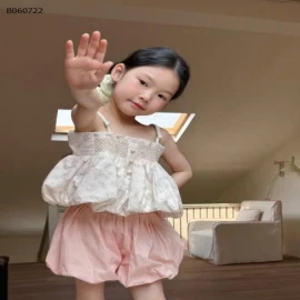 SET ÁO DÂY QUẦN BÍ CHO BÉ - sỉ 280k/set