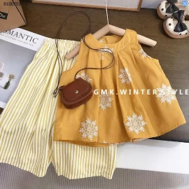 SÉT BABYDOLL HOA VÀNG-Sỉ giá 172k