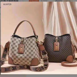 Túi xách kẻ caro da pu nữ-Sỉ giá 148k