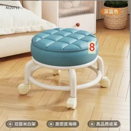 GHẾ TRÒN XOAY BỆT CÓ BÁNH XE - sỉ 75k