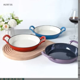 CHẢO GANG LITTLE HAPPINESS- Sỉ giá ko nắp 208k  có nắp 228k 