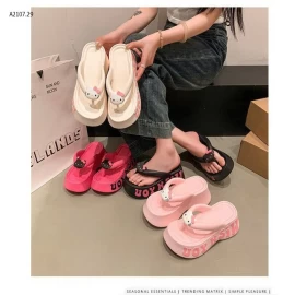 DÉP TÔNG XỎ NGÓN ĐẾ CAO HELLOKITTY  - sỉ 90k
