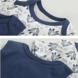 Set 2 body cotton - sỉ 125k/set 2c như hình