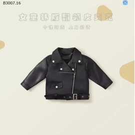 ÁO KHOÁC DA PREMIUM BÉ GÁI - sỉ 168k