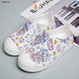 GIÀY NHỰA NATIVE HOẠ TIẾT CHO BÉ  - sỉ 110k