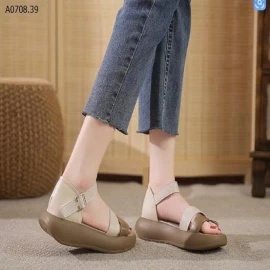 SANDAL ĐẾ SUỒNG QUAI NGANG CHO NỮ   - sỉ 165k