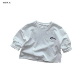 Áo thun cotton dài tay iin 2 mặt Huzhou Zhili-Giá sỉ 128k