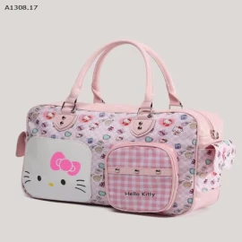 TÚI DU LỊCH TONE HỒNG KITTY -Sỉ 136k