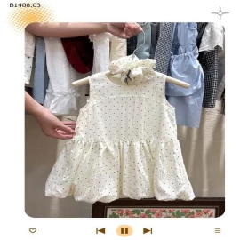 VÁY BÍ CHẤM BI SÁT NÁCH-Sỉ giá 169K